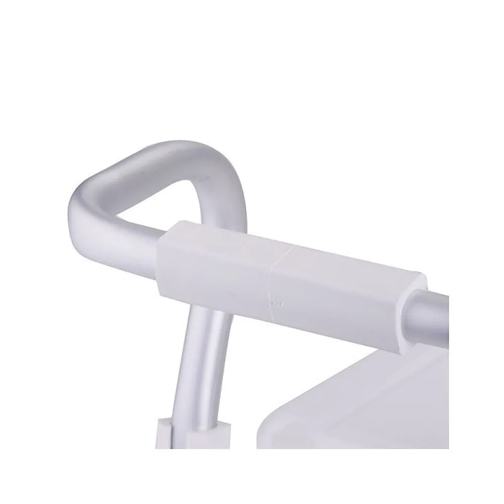 Siège De Douche|MSV Grand siège de baignoire extensible 5070cm Blanc Max 120kg