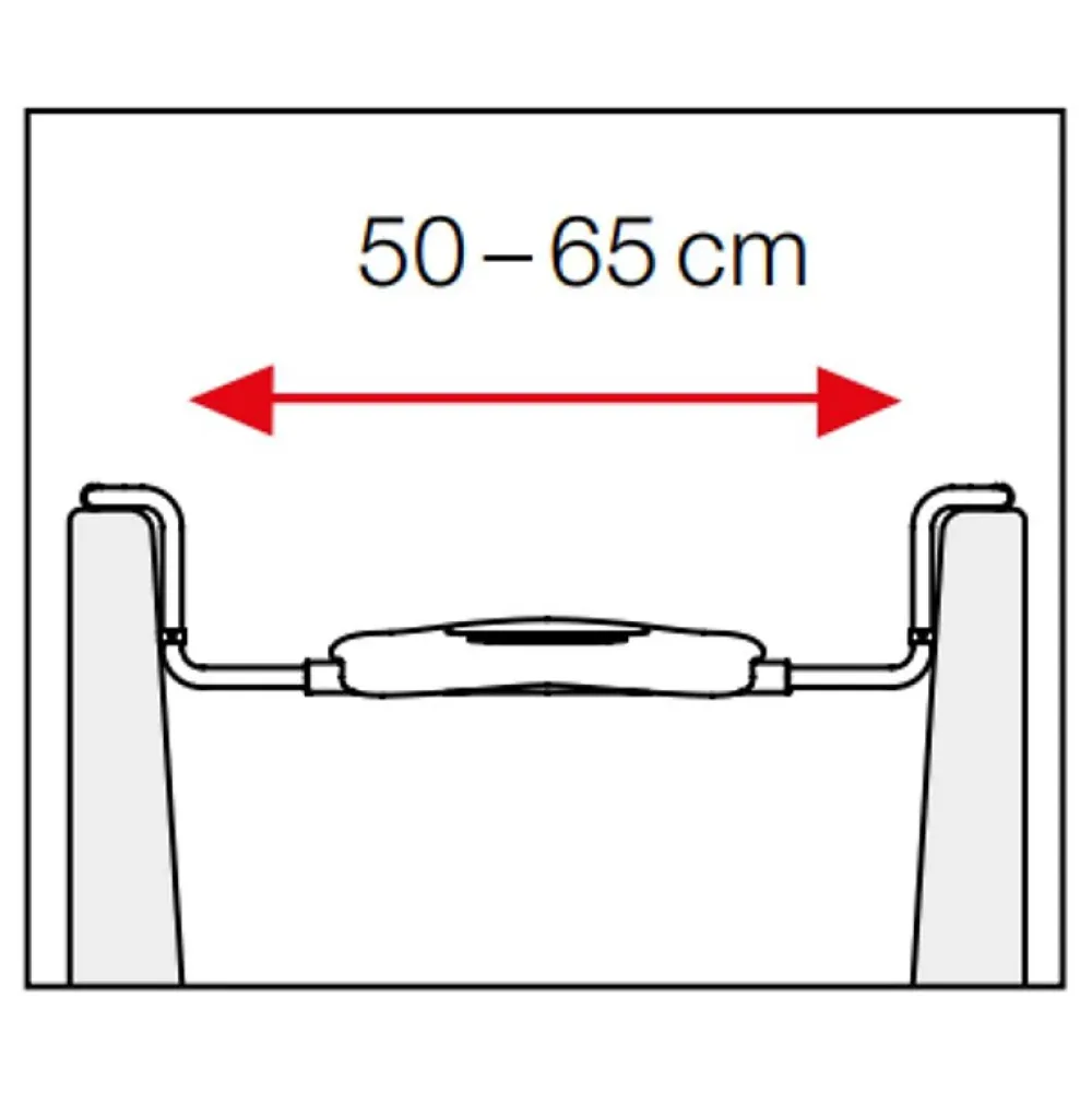 Siège De Douche|Spirella Grand siège télescopique de baignoire inoxydable Blanc