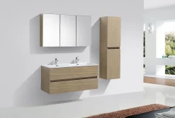 Stano Grande armoire de rangement SIENA hauteur 150 cm chêne clair