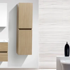 Stano Grande armoire de rangement SIENA hauteur 150 cm chêne clair