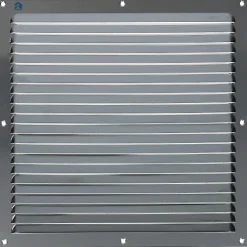 Renson Grille à persienne 436 largeur 250mm hauteur 100mm époxy blanc RAL 9010 - - 10867