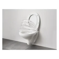 Wc Suspendu|Grohe - Cuvette WC suspendue Bau Ceramic - Porcelaine vitrifiée - Rimless - Chasse 3 6 litres