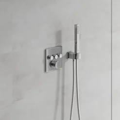 Robinet De Douche|Grohe - Mitigeur encastré 3 sorties SmartControl - Façade carrée