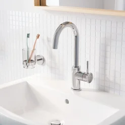 Lavabo|Grohe Bau Ceramic Lavabo suspendu 60 cm Blanc alpin 39421000