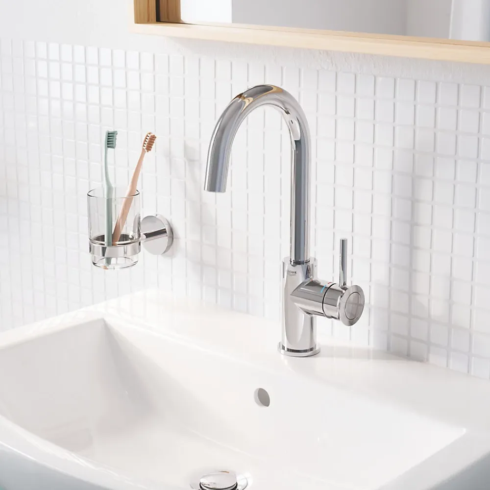 Lavabo|Grohe Bau Ceramic Lavabo suspendu 60 cm Blanc alpin 39421000