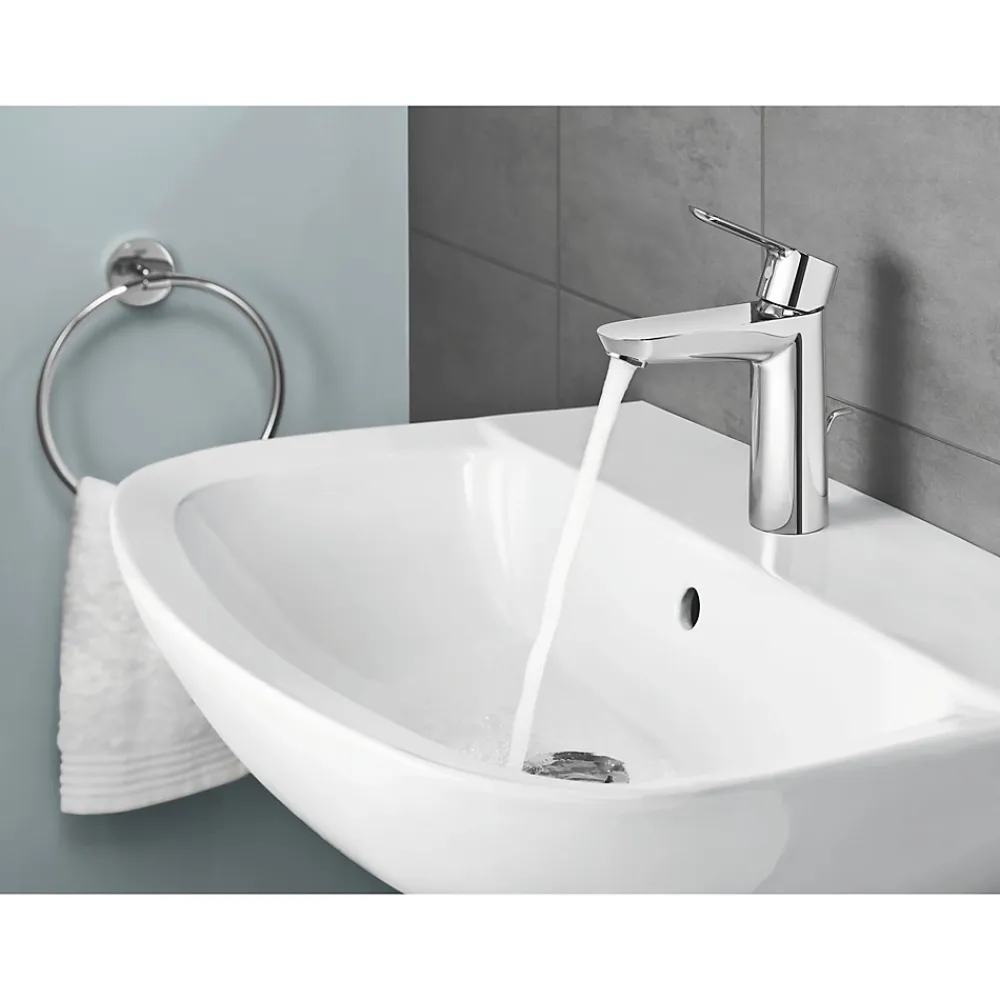 Lavabo|Grohe Bau Ceramic Lavabo suspendu 60 cm Blanc alpin 39421000