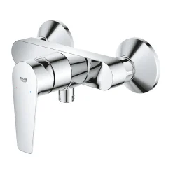 Robinet De Douche|Grohe BauEdge Mitigeur Monocommande Douche, Chrome (23913001)