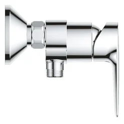 Robinet De Douche|Grohe BauEdge Mitigeur Monocommande Douche, Chrome (23913001)