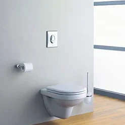 Wc Suspendu|Grohe Bâti support wc Rapid SL Project + Plaque de commande Skate Air Blanc alpin