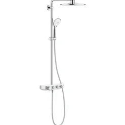 Grohe Colonne de douche XXL thermostatique Euphoria SmartControl System 310 Blanc/chromé 26507LS0