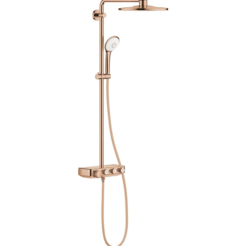 Colonne De Douche Thermostatique|Grohe Colonne de douche XXL thermostatique Euphoria SmartControl System 310 Warm sunset 26507DA0