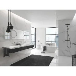 Grohe Colonne de douche XXL thermostatique Euphoria SmartControl System 310 Hard Graphite brossé 26507AL0
