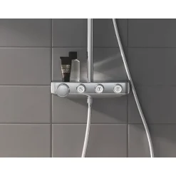 Grohe Colonne de douche XXL thermostatique Euphoria SmartControl System 310 Cube Duo chromé 26508000