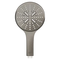 Grohe Douchette 3 jets Rainshower smartactive 130 Hard Graphite Brossé
