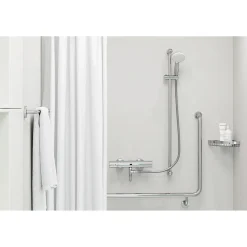Colonne De Douche Sans Robinetterie|Grohe Ensemble de douche N Tempesta, douchette 1 jet, barre de douche 900 mm et flexible 1750 mm 27925001