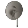 Grohe Essence mitigeur mécanique 2 sorties avec inverseur, finition Hard Graphite Brossé (24058AL1)