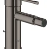 Robinet De Bidet|Grohe Essence Mitigeur monocommande Bidet Taille S, hard graphite (32935A01)
