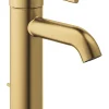 Robinet Lavabo Et Vasque|Grohe Essence Mitigeur monocommande Lavabo Taille S finition Sunrise brossée