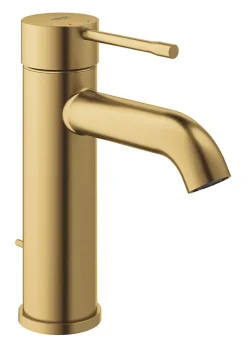Robinet Lavabo Et Vasque|Grohe Essence Mitigeur monocommande Lavabo Taille S finition Sunrise brossée