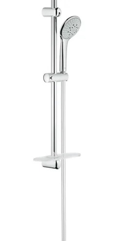 Pommeau De Douche, Flexible Et Barre De Douche|Grohe Euphoria 110 Champagne Set de douche, 3 jets (27232001)