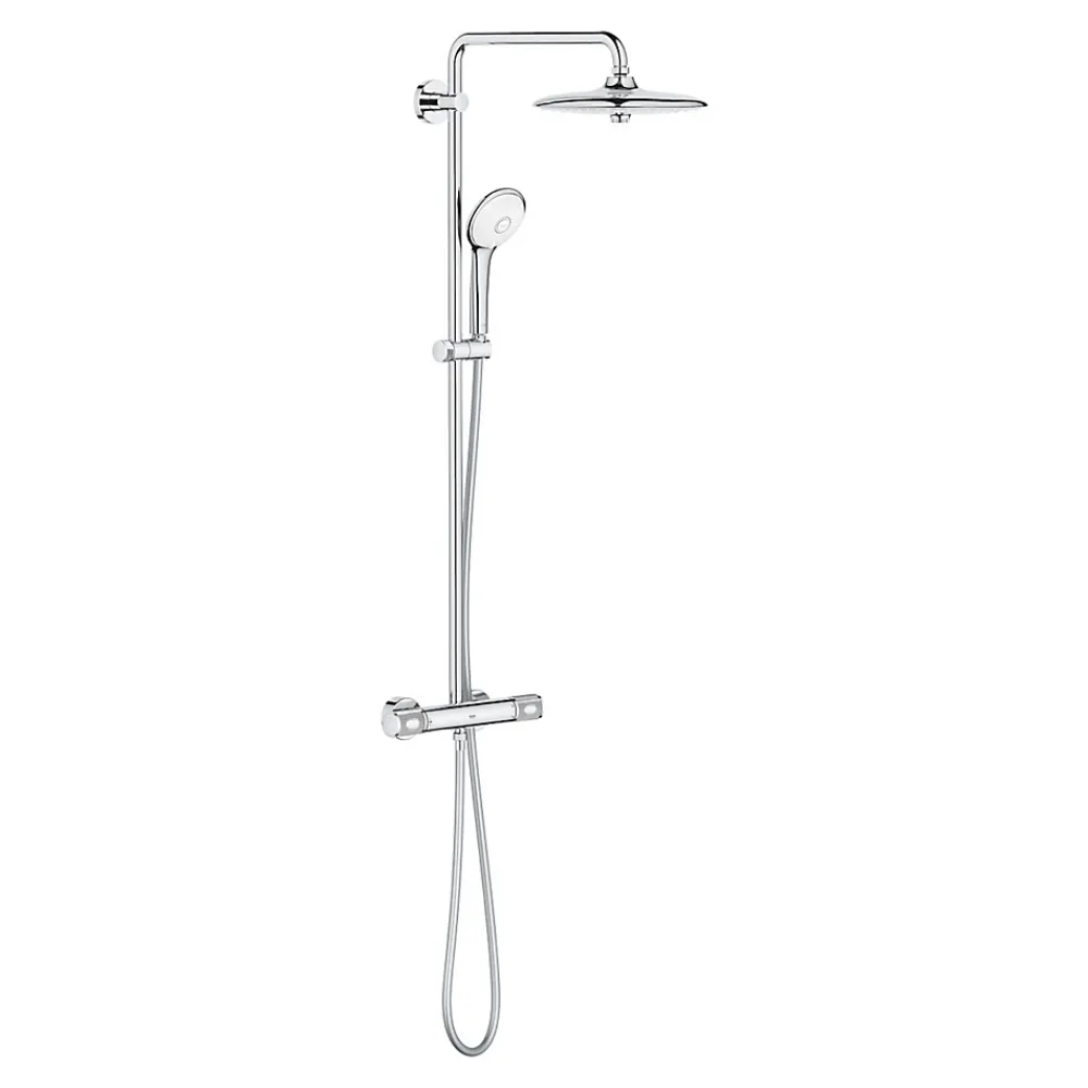 Grohe EUPHORIA SYSTEM 260 colonne de douche thermostatique XL, Chrome, (27296003)