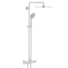 Grohe EUPHORIA SYSTEM XXL 310 - Système de douche thermostatique pour montage mural, SuperSteel (26075DC0)