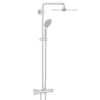 Grohe EUPHORIA SYSTEM XXL 310 - Système de douche thermostatique pour montage mural, SuperSteel (26075DC0)