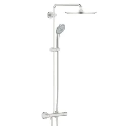 Grohe EUPHORIA SYSTEM XXL 310 - Système de douche thermostatique pour montage mural, SuperSteel (26075DC0)