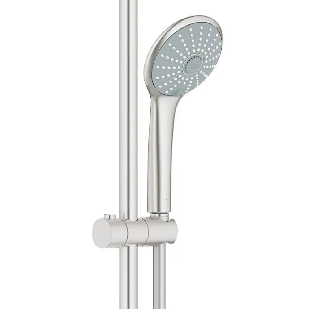 Grohe EUPHORIA SYSTEM XXL 310 - Système de douche thermostatique pour montage mural, SuperSteel (26075DC0)