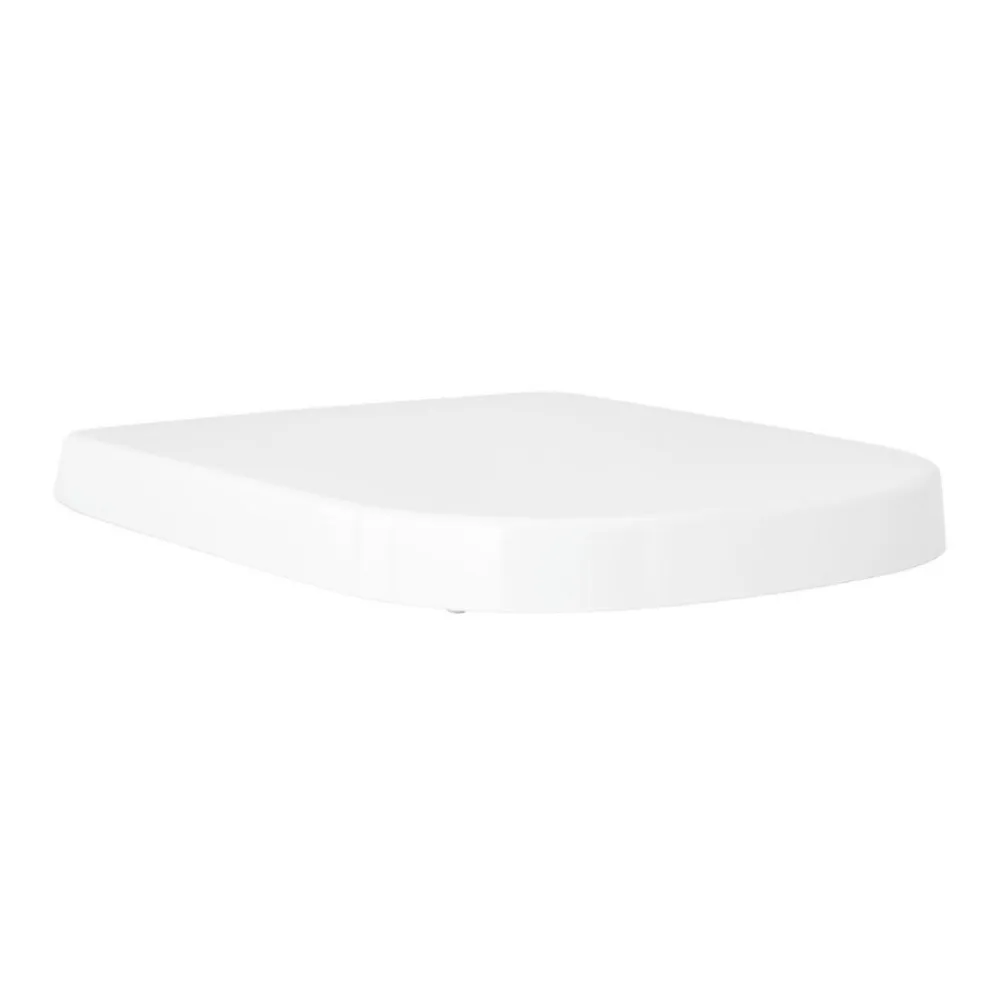 Abattant Wc|Grohe Euro Ceramic Abattant WC déclipsable Duroplast, charnières en acier inoxydable, blanc (G39331002)