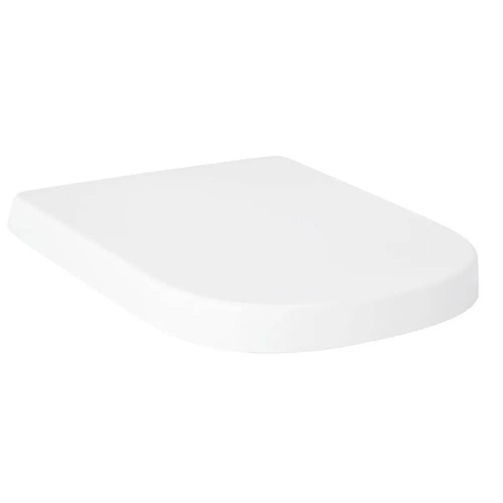 Abattant Wc|Grohe Euro Ceramic Abattant WC déclipsable Duroplast, charnières en acier inoxydable, blanc (G39331002)
