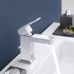 Robinet Lavabo Et Vasque|Grohe Eurocube - Lot de 2 mitigeurs monocommande 1/2