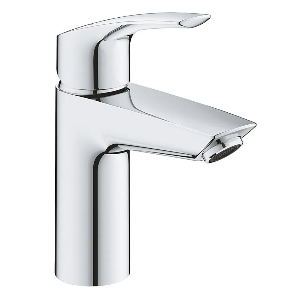 Robinet Lavabo Et Vasque|Grohe EUROSMART Mitigeur monocommande de lavabo Taille S, Chrome (32154003)