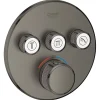 Grohe Grohtherm SmartControl Set de finition thermostatique encastrée 3 sorties (29121AL0)