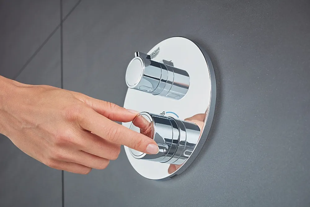 Grohe Mitigeur Bain Douche encastré, Chrome (24076000)