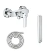 Colonne De Douche Mécanique|Grohe Mitigeur de douche Start 2021 monocommande avec douchette 1jet Vitalio Joy Cube et flexible 200cm