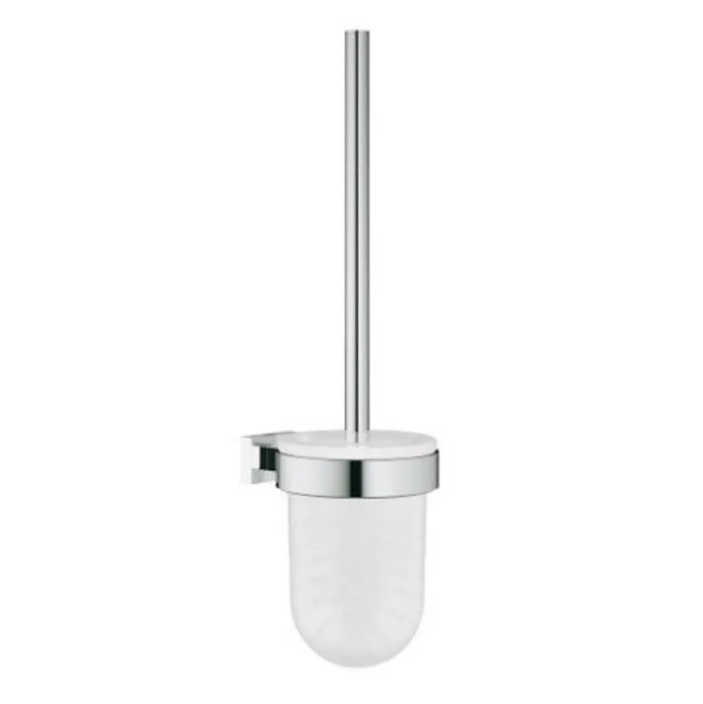 Grohe Pack WC à poser Bau Ceramic quickfix + Accessoires salle de bain Essentials Cube