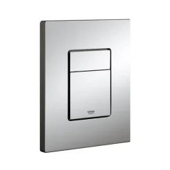 Wc Suspendu|Grohe Pack WC Bâti-support Rapid SL + WC SAT Tornado sans bride + Abattant SoftClose + Plaque chrome (RSLTORNADO1)