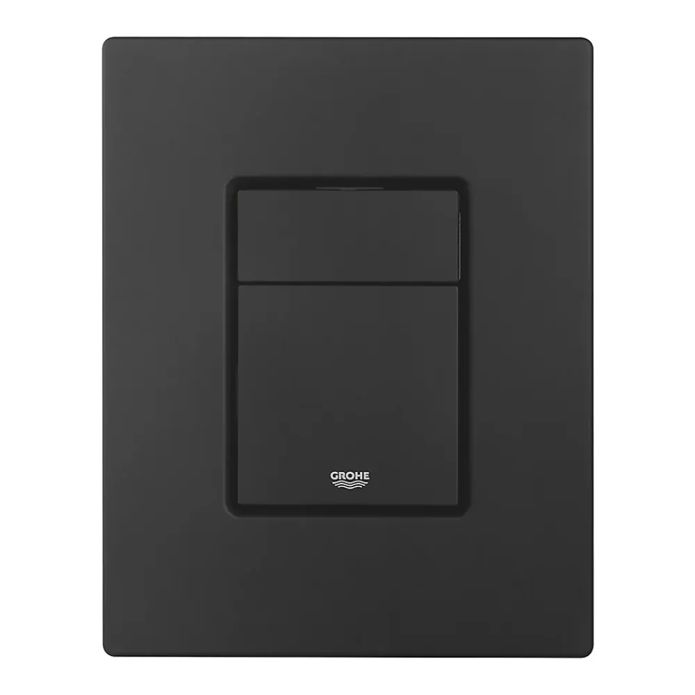 Grohe Pack WC Bâti-support Rapid SL + WC SAT Tornado sans bride + Abattant SoftClose + Plaque noire matte (RSLTORNADOKF0)