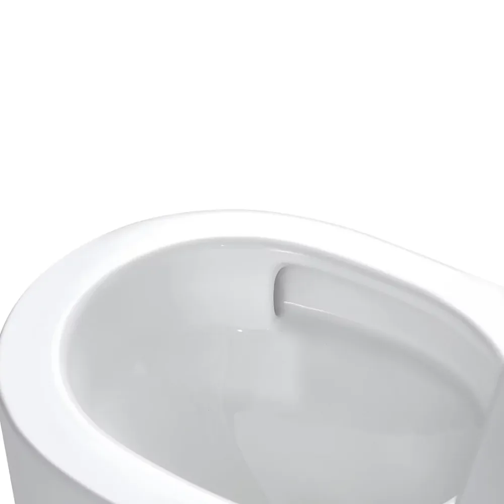 Wc Suspendu|Grohe Pack WC Bâti-support + WC sans bride Tornado Quiet SAT Fusion + Abattant softclose + Plaque Chrome