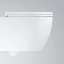 Grohe Pack WC suspendu Start Round caréné sans bride, abattant frein de chute déclipsable