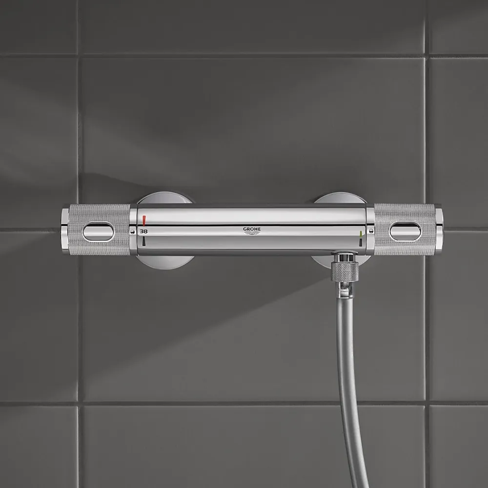 Robinet De Douche|Grohe Precision Feel Mitigeur thermostatique Douche 1/2'' 34790000