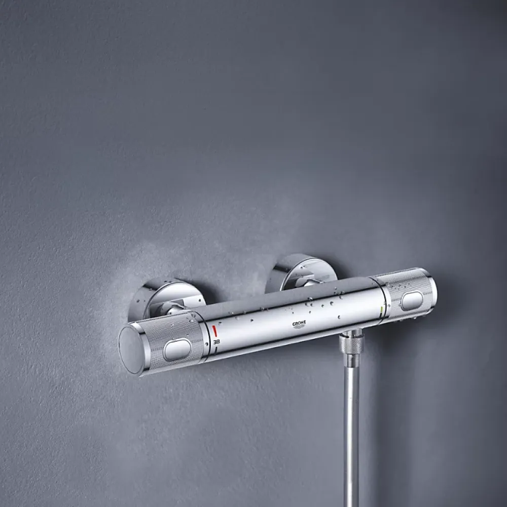 Robinet De Douche|Grohe Precision Feel Mitigeur thermostatique Douche 1/2'' 34790000