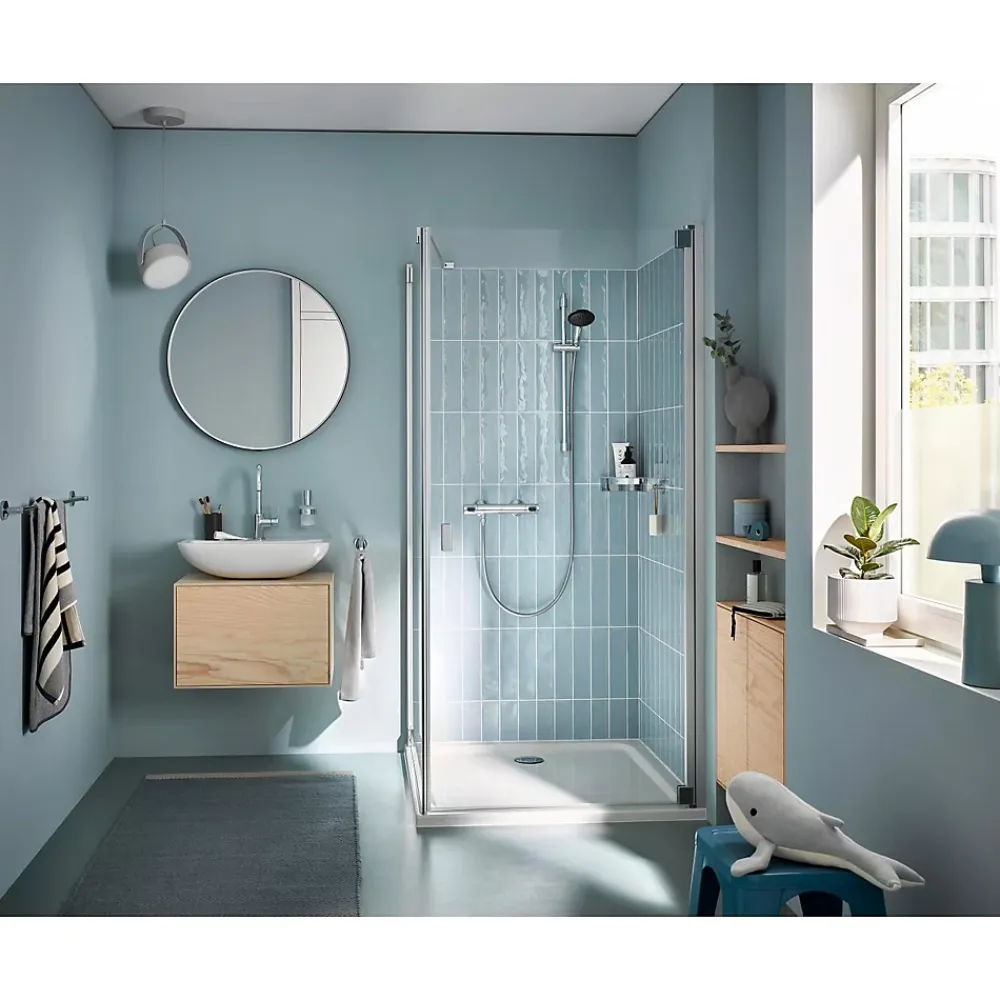 Grohe Precision Flow Mitigeur Thermostatique ensemble de douche avec barre 60cm 34800001