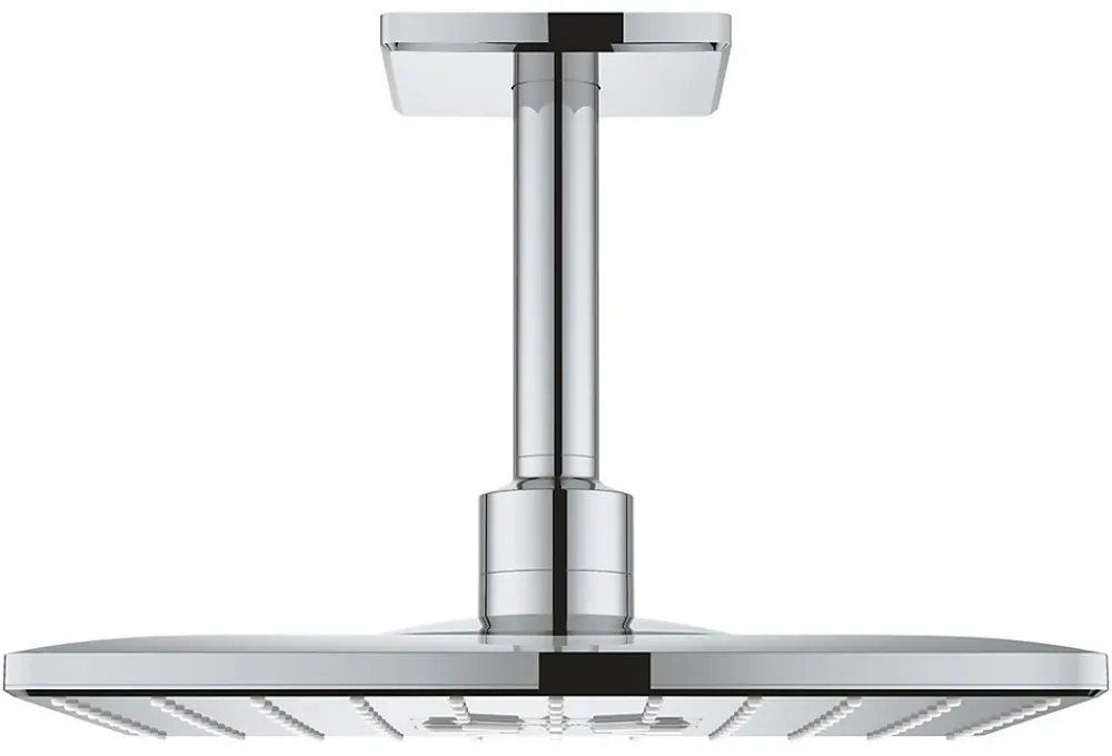 Colonne De Douche Sans Robinetterie|Grohe Rainshower 310 SmartActive Cube Set douche de tête bras 142 mm, 2 jets (26481000)