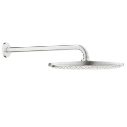 Grohe RAINSHOWER COSMOPOLITAN 310 - Ensemble douche de tête, SuperSteel (26066DC0)