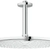 Colonne De Douche Sans Robinetterie|Grohe Rainshower Cosmopolitan 310 Ensemble douche de tête et bras plafonnier 142 mm, 1 jet, chromé (26067000)