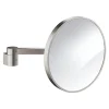 Grohe Selection Miroir cosmétique en verre et métal avec bras, grossissement x7, Supersteel (41077DC0)
