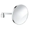 Miroir Simple|Grohe Selection, miroir cosmétique, couleur chrome (41077000)