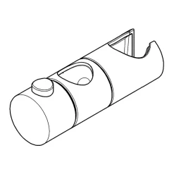 Pommeau De Douche, Flexible Et Barre De Douche|Grohe Support de douchette amovible Vitalio pour barre de douche 22 mm 27723000